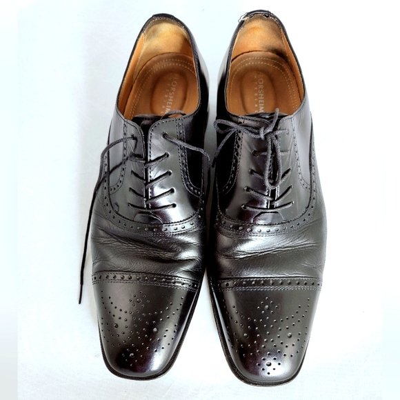 Florsheim Bio Comfort Leather Otavio Cap Toe Lace Up Brogue...